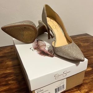 Jessica Simpson Glitter Hold Heels